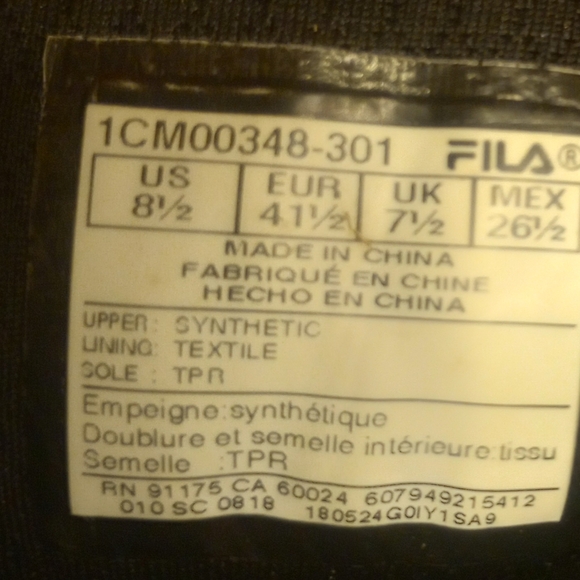 Fila Vulc 13 Military Olive Camo Retro Mid Top Men's Sneakers - Picture 11 of 11